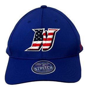 American Legion Post 218 Veterans Military Zephyr Flag Baseball Hat Cap